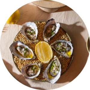 Experience relaxed riverside dining at Azure Mediterranean in South Bank, Brisbane. Enjoy seafood, shared plates, and sunset drinks.